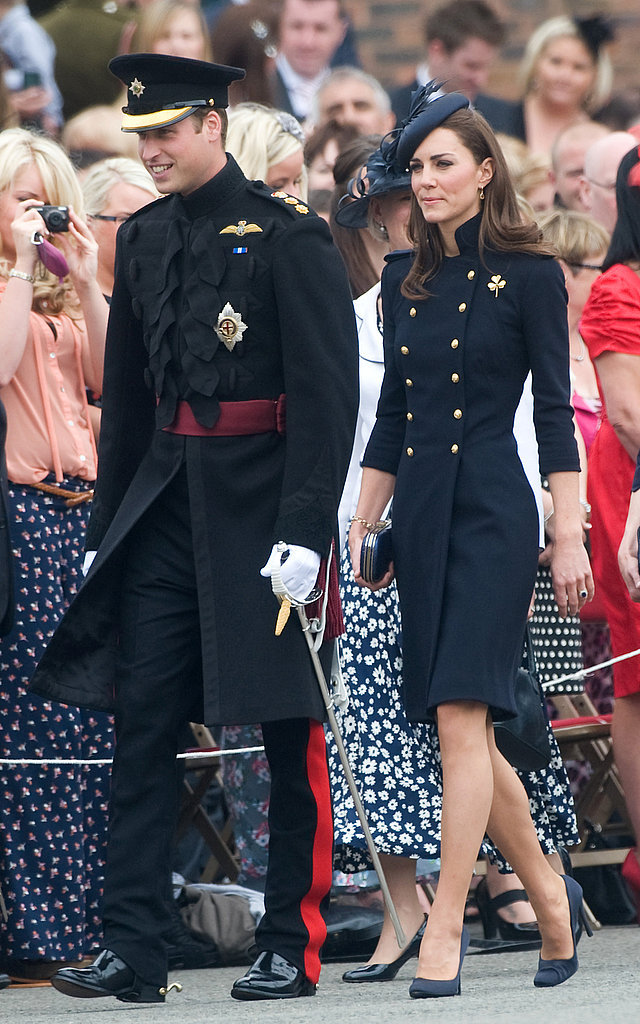 The Royal Couple at the Irish Guards Medal Parade The Royal Couple at the Irish Guards Medal Parade