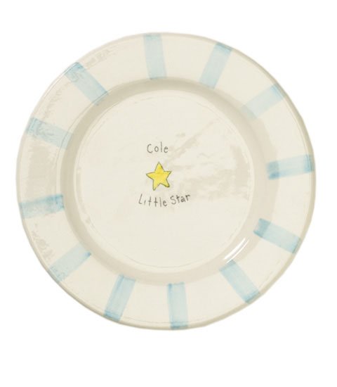 Personalized Little Star Plate
