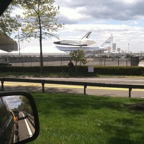 Space Shuttle Enterprise New York City Pictures