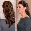 Kate Middleton's Curly Half Up Half Down Hair Instructions