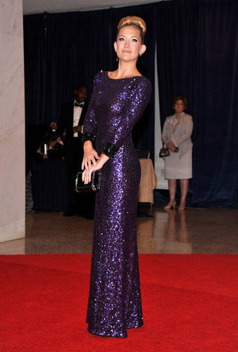 Kate Hudson lit up the red carpet at the White House Correspondant's Dinner.
Kate Hudson lit up the red carpet at the White House Correspondant's Dinner.