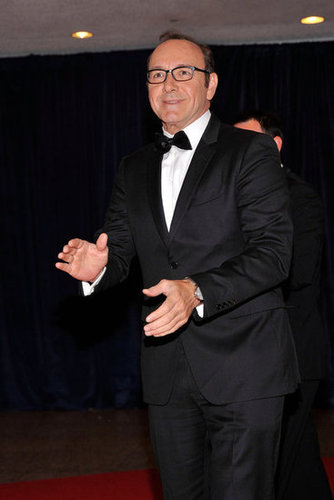 Kevin Spacey arrived at the White House Correspondant's Dinner.
Kevin Spacey arrived at the White House Correspondant's Dinner.