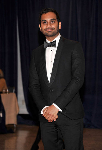 Aziz Ansari posed for a photo at the White House Correspondant's Dinner.
Aziz Ansari posed for a photo at the White House Correspondant's Dinner.