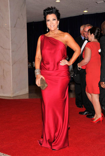 Kris Jenner posed on the red carpet.
Kris Jenner posed on the red carpet.
