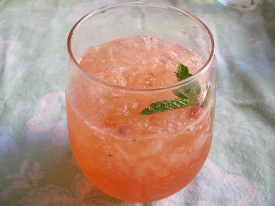 Strawberry and Tequila Cocktail