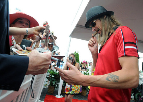 Kid Rock signed autographs on his way into the 2009 event.
Kid Rock signed autographs on his way into the 2009 event.