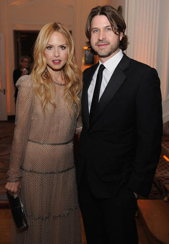 Rachel Zoe posed with husband Roger Berman at the White House Correspondant's Dinner.
Rachel Zoe posed with husband Roger Berman at the White House Correspondant's Dinner.