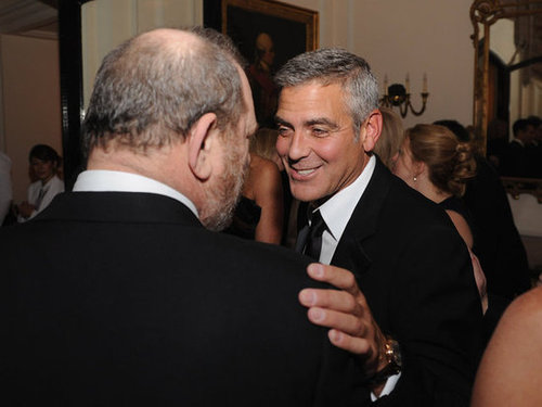 George Clooney caught up with friends at the White House Correspondant's Dinner.
George Clooney caught up with friends at the White House Correspondant's Dinner.