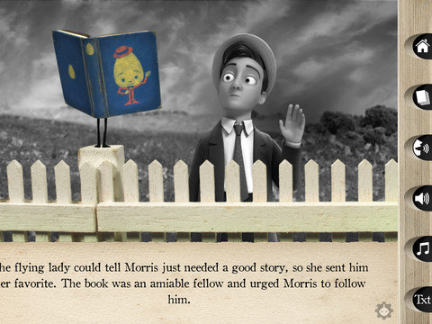 The Fantastic Flying Books of Mr. Morris Lessmore ($5)