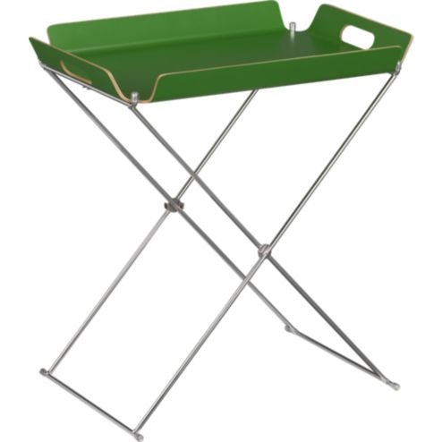 This collapsable and portable Formosa Clover Tray Table ($40) is just the thing for accommodating breakfasts in bed or cocktail guests.
This collapsable and portable Formosa Clover Tray Table ($40) is just the thing for accommodating breakfasts in bed or cocktail guests.