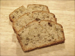 Banana, Pear & Walnut Loaf