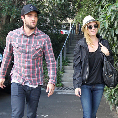 Emily VanCamp and Joshua Bowman Pictures in Sydney to Promote Revenge
