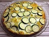 Zucchini Artichoke Quiche with Barley Crust