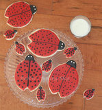 Ladybug Sugar Cookies, For Mother’s Day