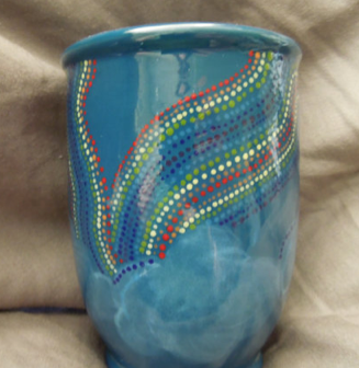 Rainbow Skies Pencil Holder Rainbow Skies Pencil Holder