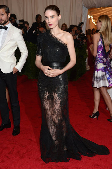 Rooney Mara Wears Dramatic Givenchy to the Met Gala Rooney Mara Wears Dramatic Givenchy to the Met Gala