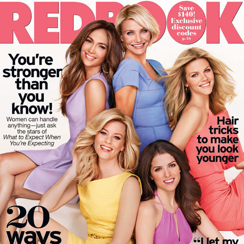 Cameron Diaz and Jennifer Lopez Redbook Cover