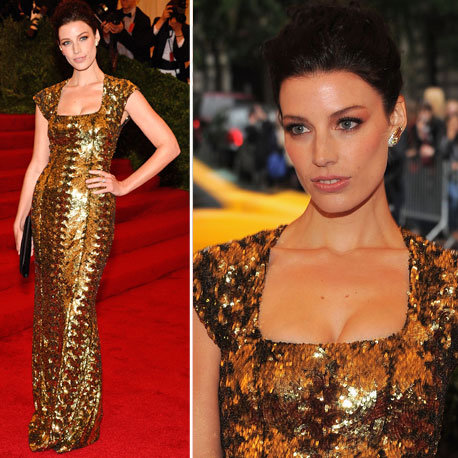 Jessica Pare at Met Gala 2012