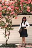 Black, white and leopard