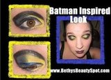 Batman Inspired Make Up Look