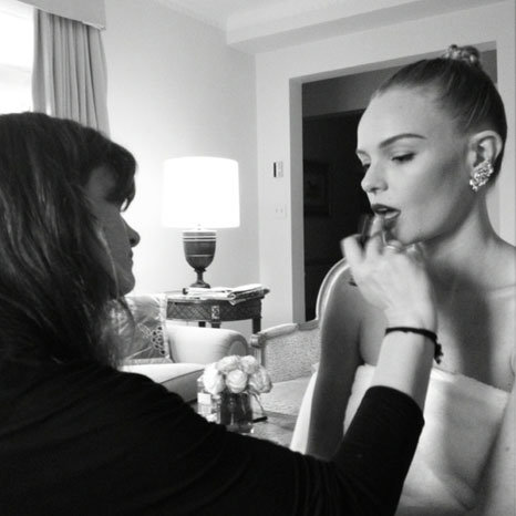 Celebrity Twitter and Instagram Behind the Scenes Pictures From 2012 Met Gala