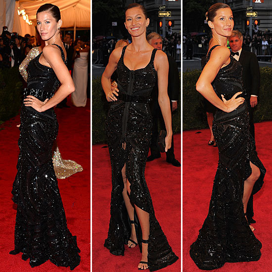Gisele at Met Gala 2012