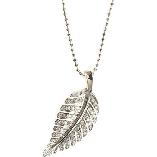 Jennifer Meyer Diamond Small Leaf Pendant Necklace | Barneys New York