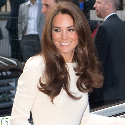 Kate Middleton Wears Roland Mouret Dress and Jimmy Choo Shoes