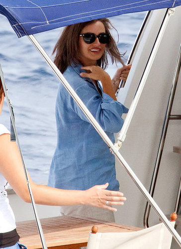 Penelope Cruz steadied her sea legs boating off the coast of Croatia in September 2011.
Penelope Cruz steadied her sea legs boating off the coast of Croatia in September 2011.