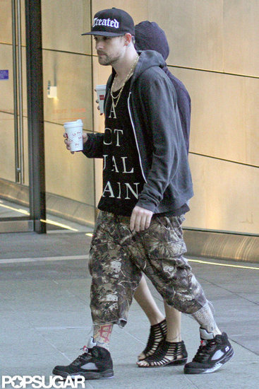 Nicole Richie and Joel Madden grabbed coffees in Sydney.
Nicole Richie and Joel Madden grabbed coffees in Sydney.