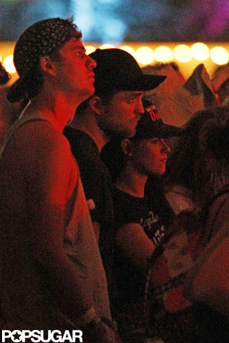 Robert Pattinson and Kristen Stewart watched live music together at Coachella in April 2012 in Indio, CA.
Robert Pattinson and Kristen Stewart watched live music together at Coachella in April 2012 in Indio, CA.