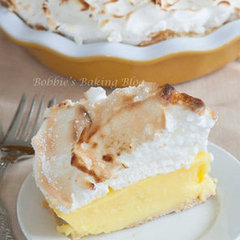 Happy Birthday with Lemon Meringue Pie