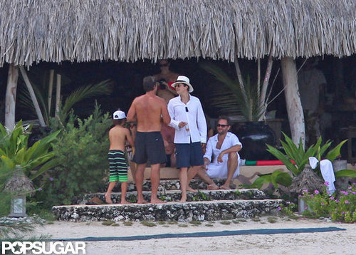 Orlando Bloom relaxed in Bora Bora.
Orlando Bloom relaxed in Bora Bora.