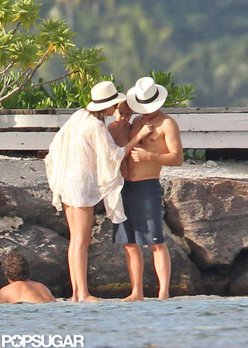 Miranda Kerr, Orlando Bloom, and baby Flynn spent some quality time in Bora Bora.
Miranda Kerr, Orlando Bloom, and baby Flynn spent some quality time in Bora Bora.