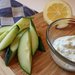 Cucumbers With Ranch Greek Yogurt Dip