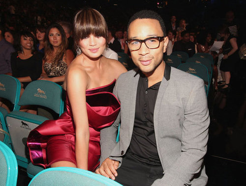 Chrissy Teigen cuddled up to John Legend in May 2012 at the Billboard Music Awards.
Chrissy Teigen cuddled up to John Legend in May 2012 at the Billboard Music Awards.