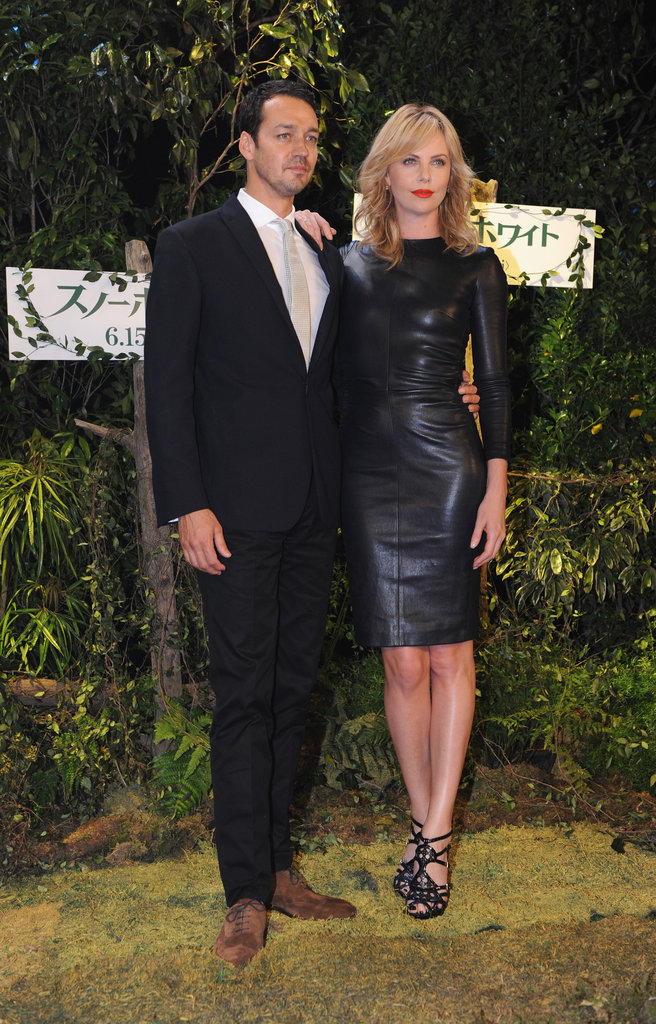Charlize Theron Gets Sexy in a Leather Dress For SWATH Charlize Theron Gets Sexy in a Leather Dress For SWATH