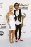Amber Rose and Wiz Khalifa(2012 Billboard Music Awards)