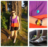 Colorblocked Camping