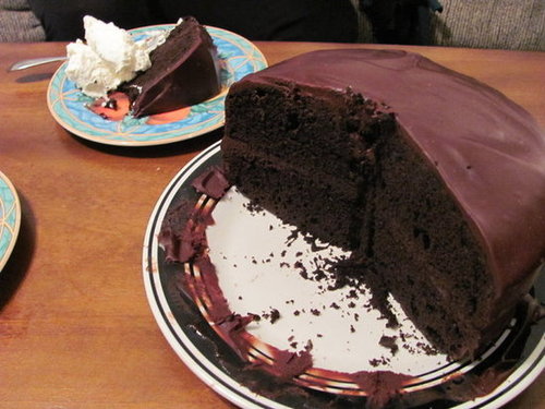 Double Fudge Cake