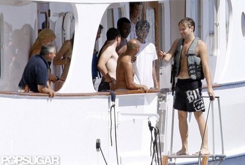 Leonardo DiCaprio vacationed on a yacht in St. Tropez with friends in August 2009.
Leonardo DiCaprio vacationed on a yacht in St. Tropez with friends in August 2009.