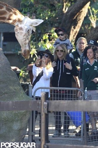 Nicole Richie and Joel Madden Take Their Little Ones to the Sydney Zoo Nicole Richie and Joel Madden Take Their Little Ones to the Sydney Zoo