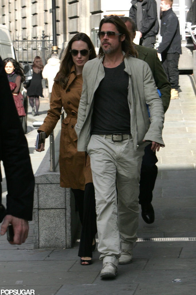 Brad Pitt and Angelina Jolie went to the National Portrait Gallery in London. Brad Pitt and Angelina Jolie went to the National Portrait Gallery in London.