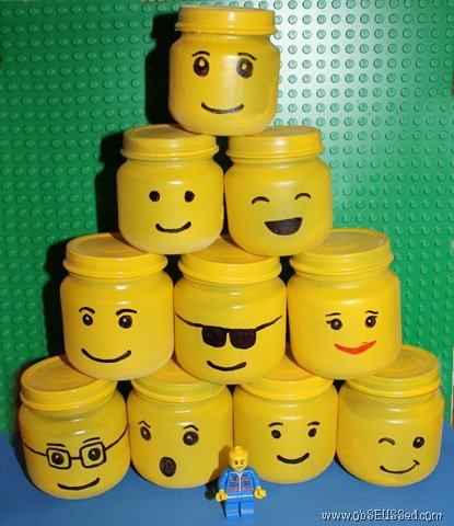 LEGO Storage Jars LEGO Storage Jars