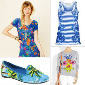 Tropical Print Dresses and Pants