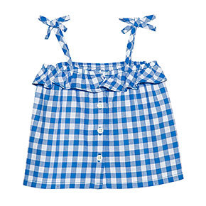 Petit Bateau Checked Poplin Blouse ($56) Petit Bateau Checked Poplin Blouse ($56)