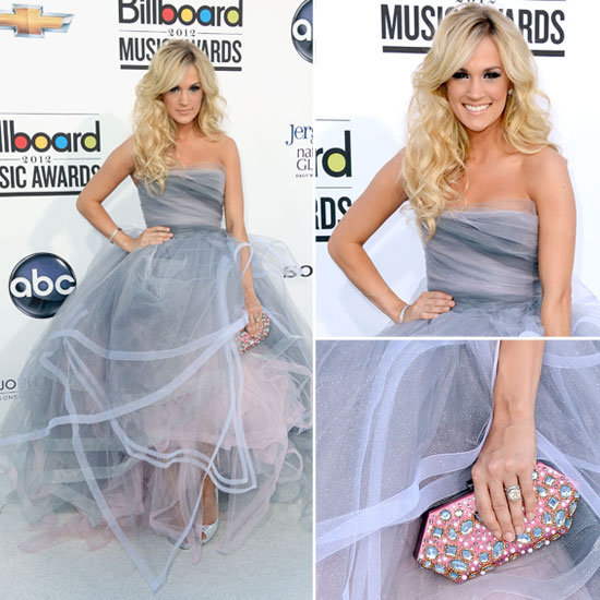 Pictures of Carrie Underwood in Oscar de la Renta Gown on the Red Carpet for the 2012 Billboard Music Awards: Approve?