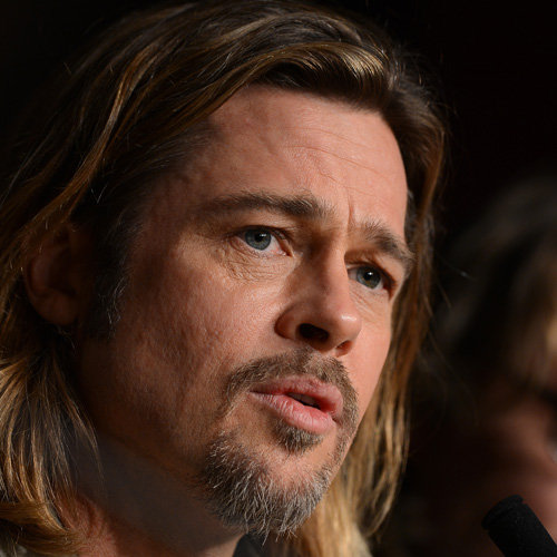 Brad Pitt Pictures at Cannes Press Conference