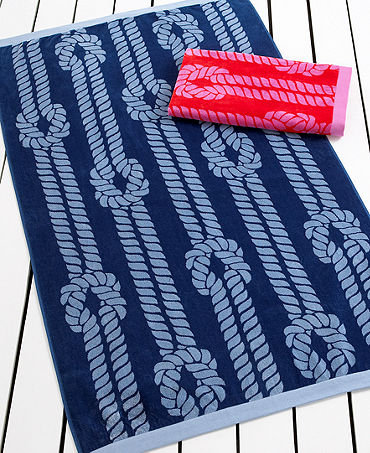Martha Stewart Collection Rope Beach Towel ($40)