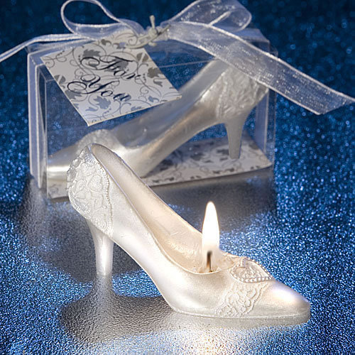 Wedding Shoe Candle Favors Wedding Shoe Candle Favors